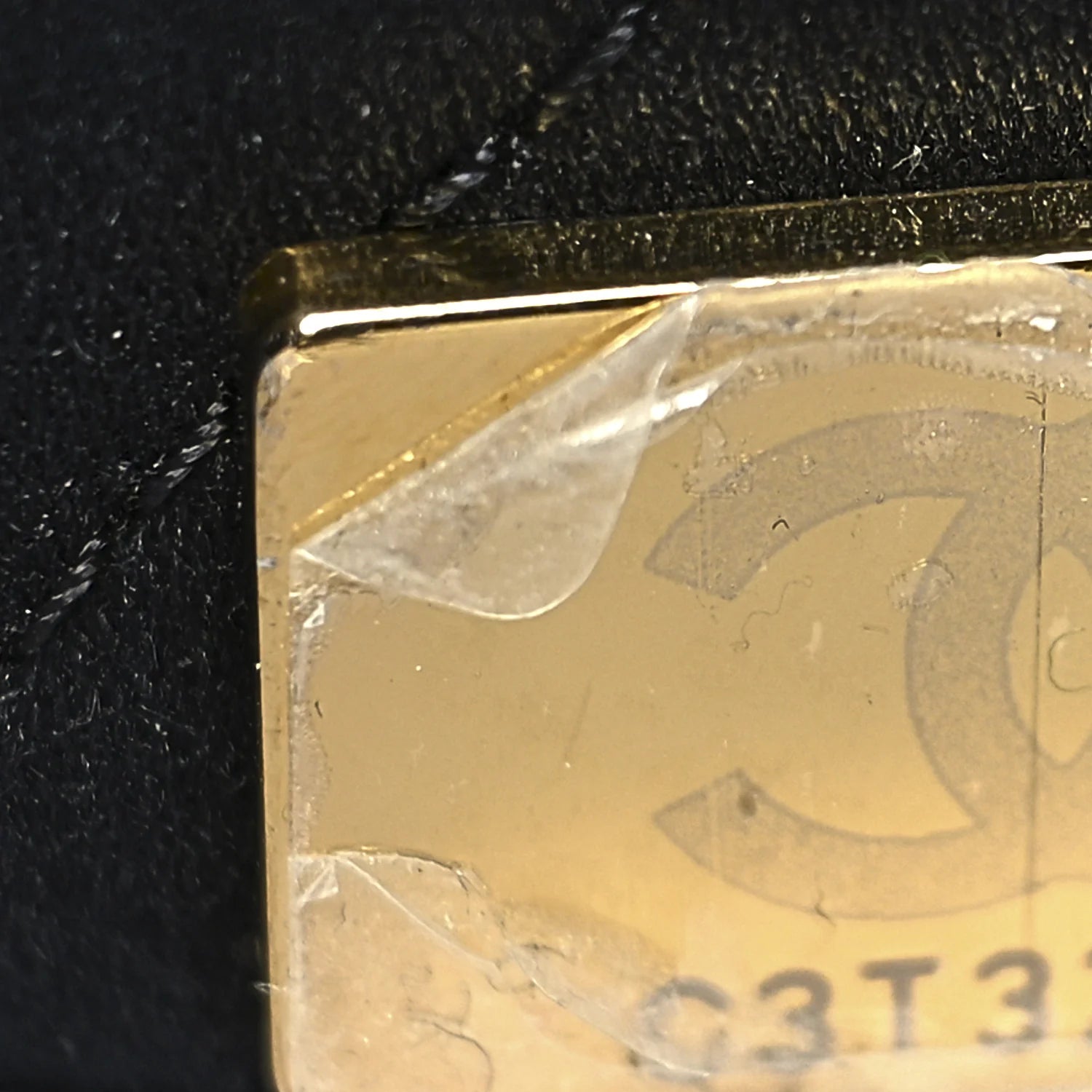 Shiny Calfskin Quilted Mini  22 Black