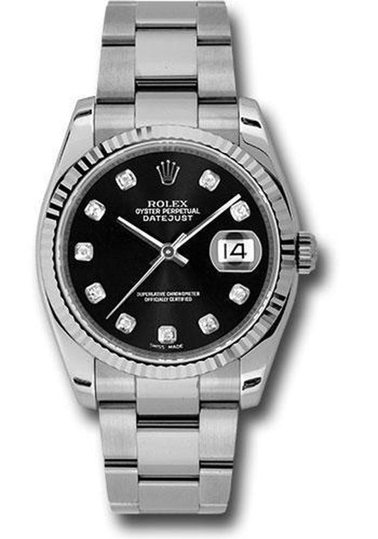 Rolex Oyster Perpetual Datejust 36 Watch 116234 Bkdo