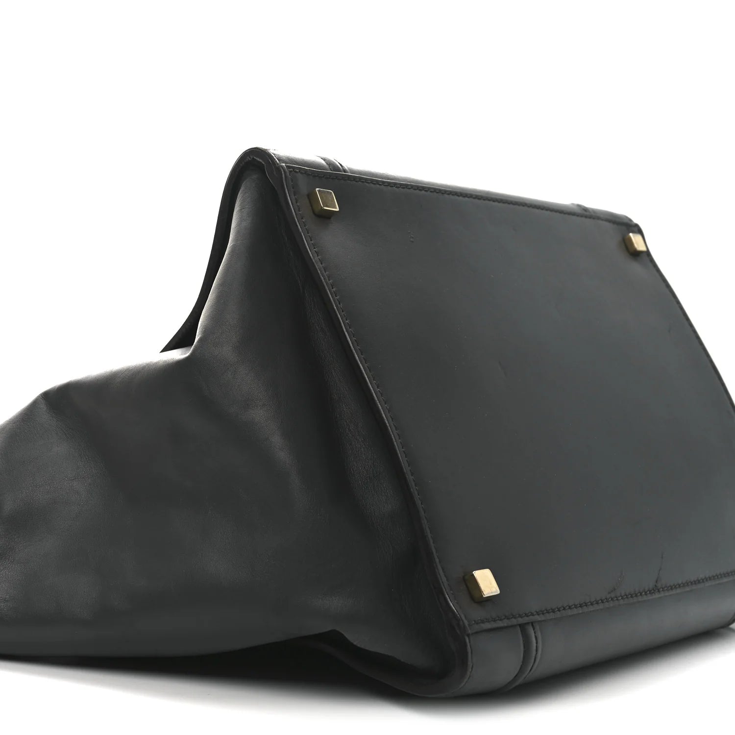 Supple Calfskin Medium Phantom Luggage Khaki