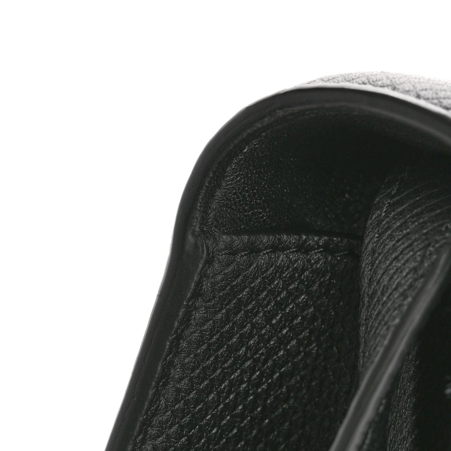 Stamped Saddle Calfskin the Sofia 8.75 Crossbody Black