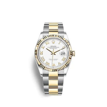 Datejust 36 Oystersteel and Yellow Gold Ref# 126233-0030