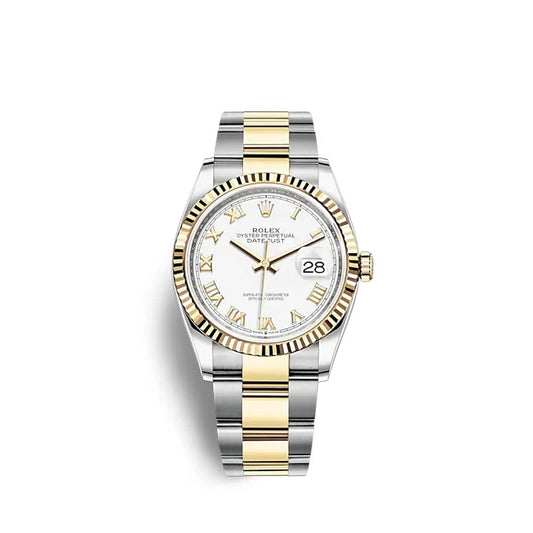 Datejust 36 Oystersteel and Yellow Gold Ref# 126233-0030