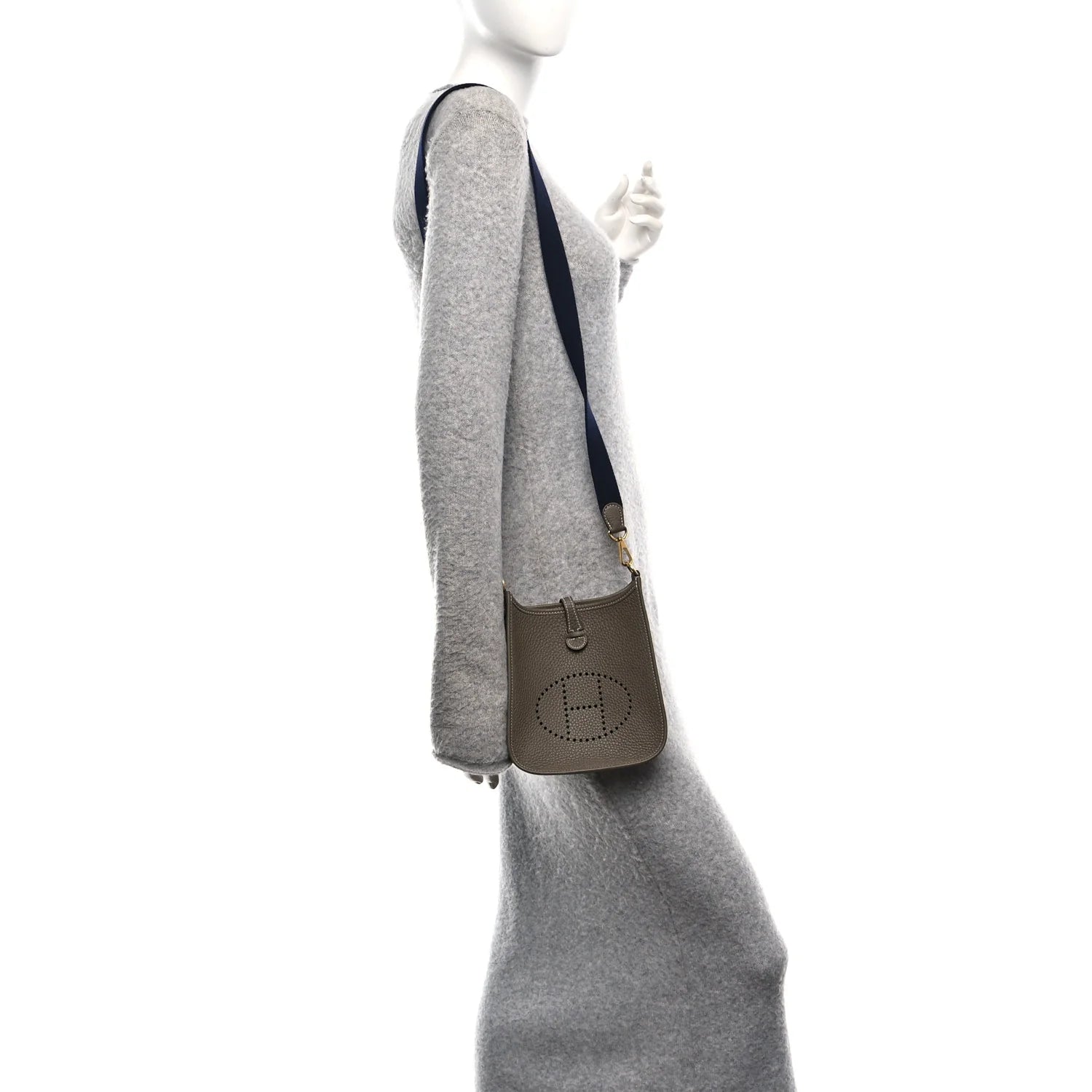 Taurillon Clemence Amazone Evelyne TPM Etoupe Bleu Indigo