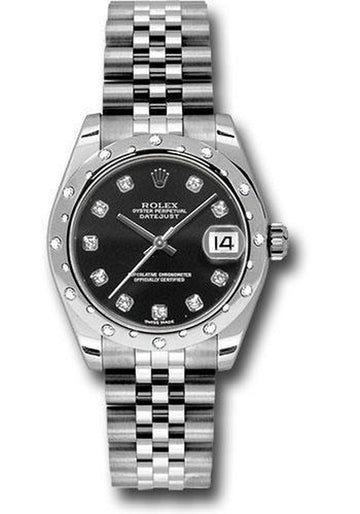 Rolex Datejust 31Mm Watch 178344Bkdj