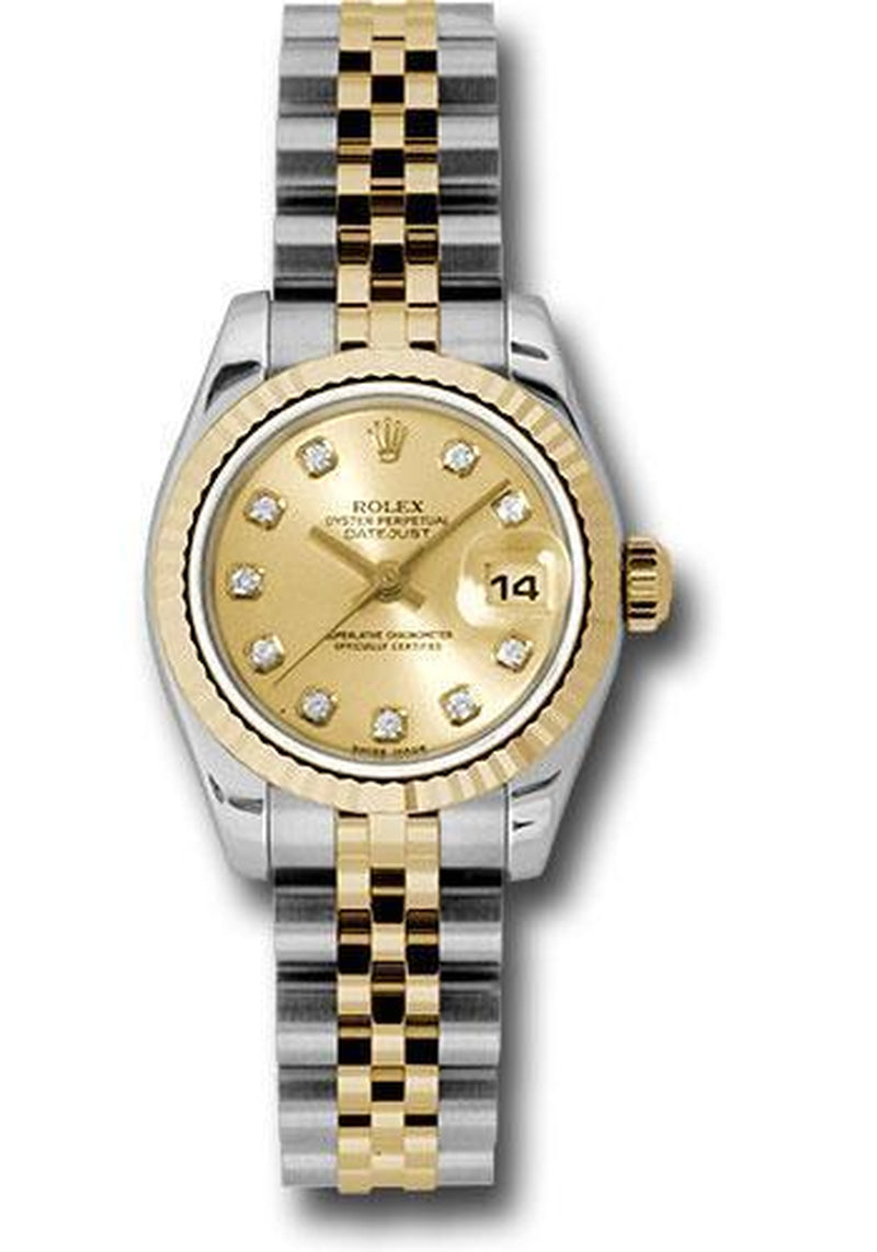 Rolex Lady Datejust 26Mm Watch 179173 Chdj