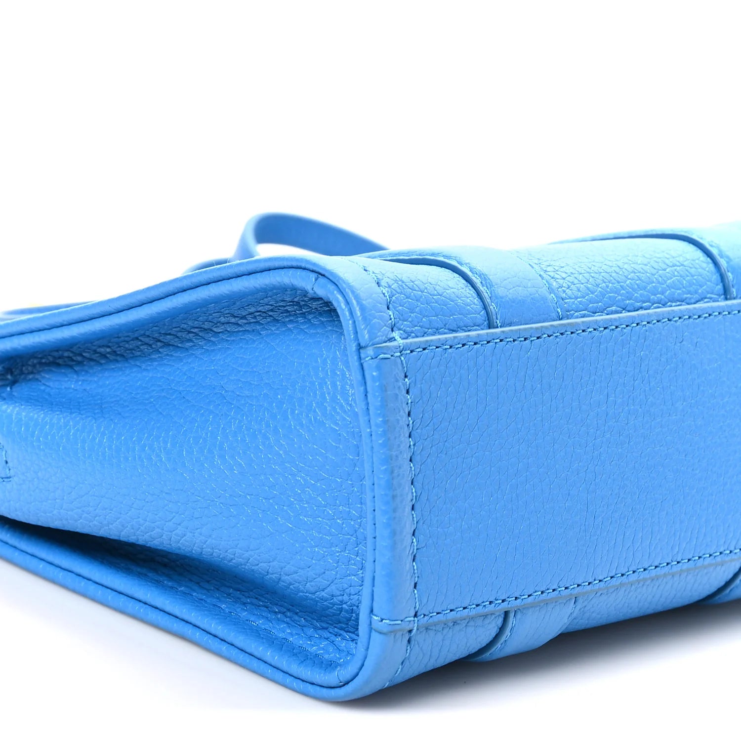 Grained Calfskin Mini the Tote Bag Scuba