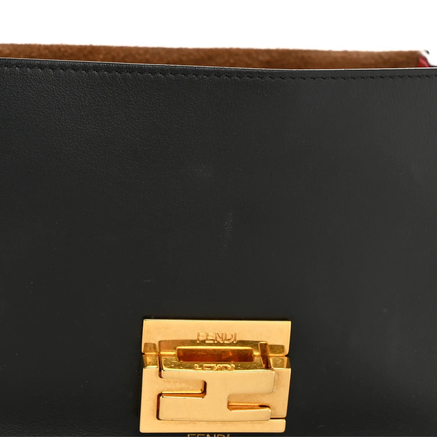 Vitello Grace Matte Small Kan U Shoulder Bag Black