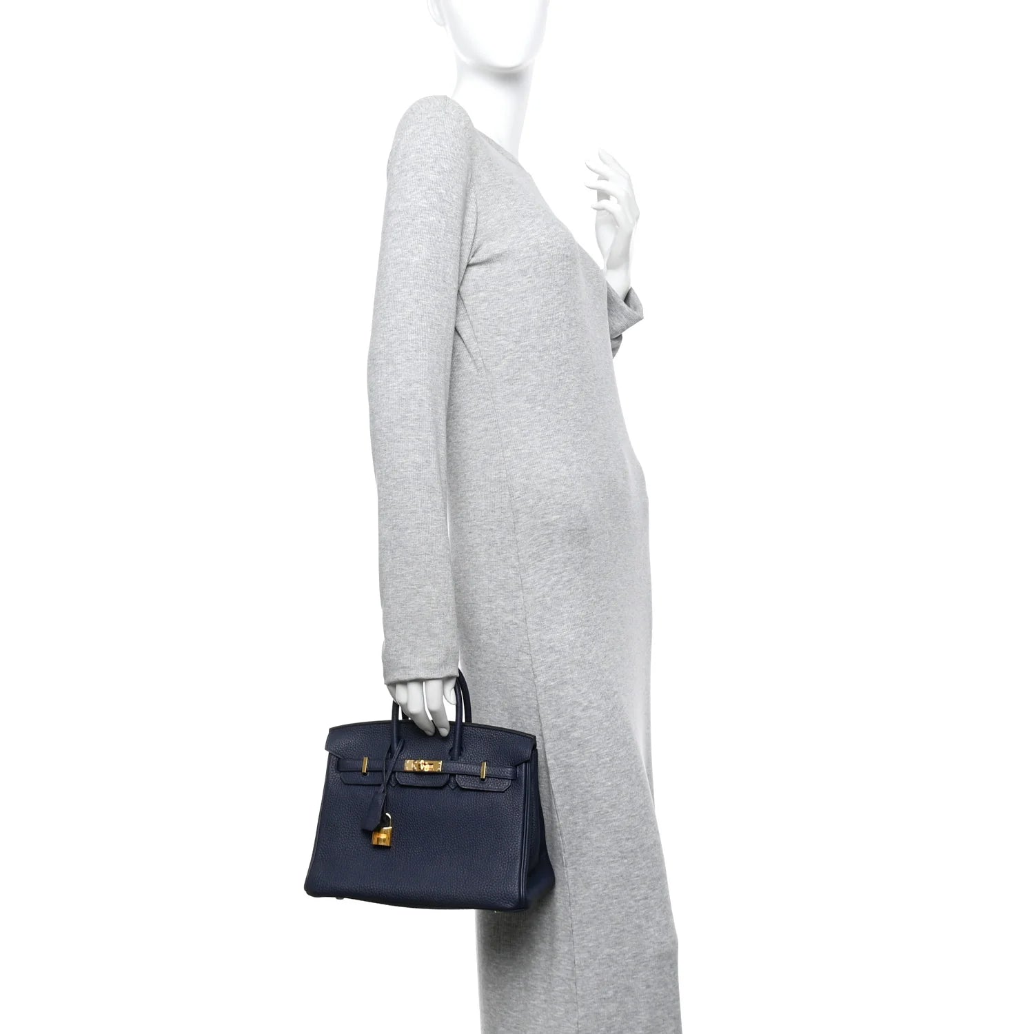 Togo Birkin 25 Bleu Nuit
