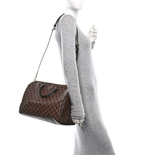 Damier Ebene Speedy Bandouliere 35