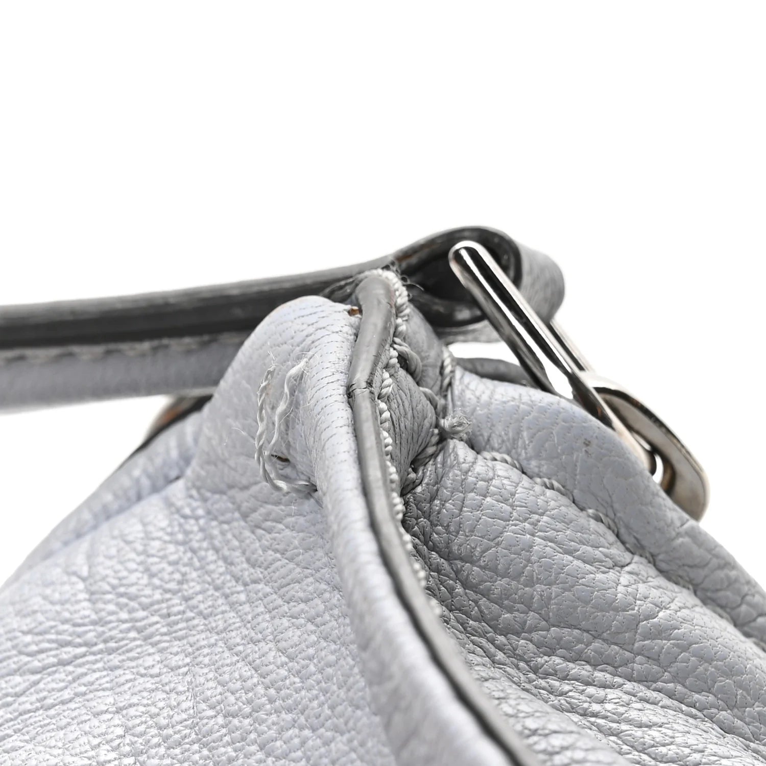 Sugar Goatskin Medium Pandora Pearl Grey