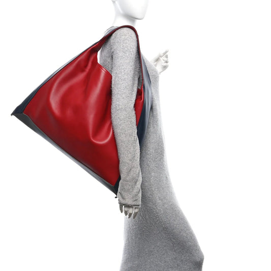 Silky Calfskin Large Hop Rosewood Space Lapilli