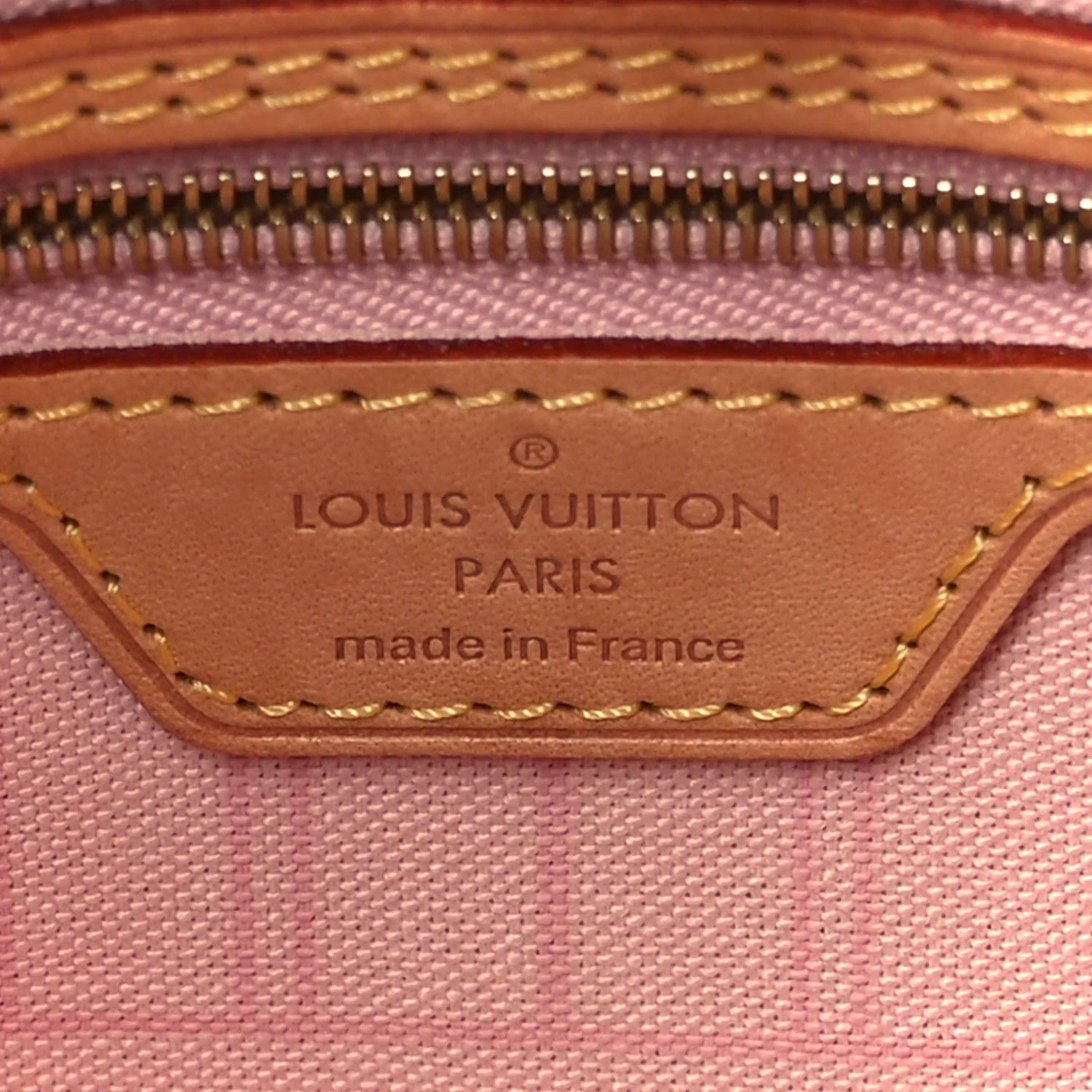 Damier Azur Neo Neverfull MM Rose Ballerine