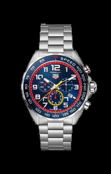 Unworn  Formula 1 Chronograph X Red Bull Racing Special Edition, Stainless Steel, 43Mm, Ref# CAZ101AL.BA0842, Box & Papers