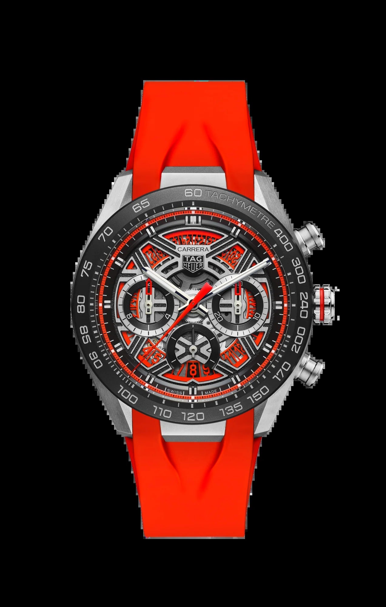 Unworn  Carrera Chronograph Extreme Sport, Titanium and Ceramic 44Mm, Ref# CBU2082.FT6275, Box & Papers