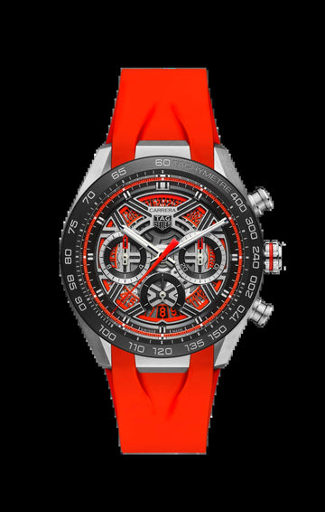 Unworn  Carrera Chronograph Extreme Sport, Titanium and Ceramic 44Mm, Ref# CBU2082.FT6275, Box & Papers