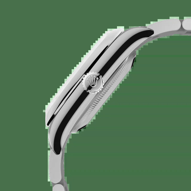 Unworn 2025,  Oyster Perpetual, Oystersteel, 28Mm, Lavender Dial, Domed Oyster, Ref# 276200-0008, Box and Papers