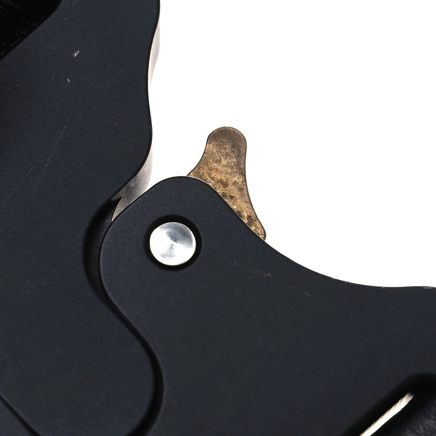 Oblique Mens Saddle Bag Black Blue