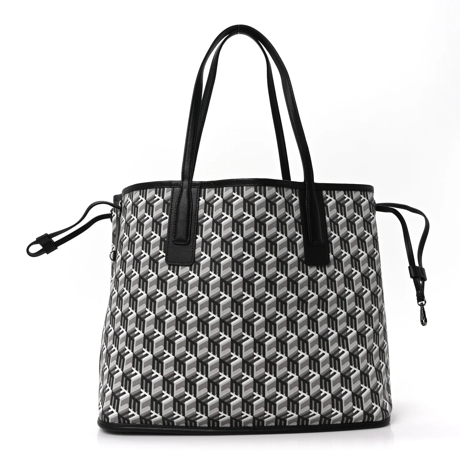 Visetos Medium Liz Reversible Shopper Tote Black