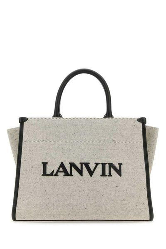 TWO-TONE CANVAS SMALL in & OUT SHOPPING BAG