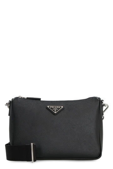 LEATHER MESSENGER BAG