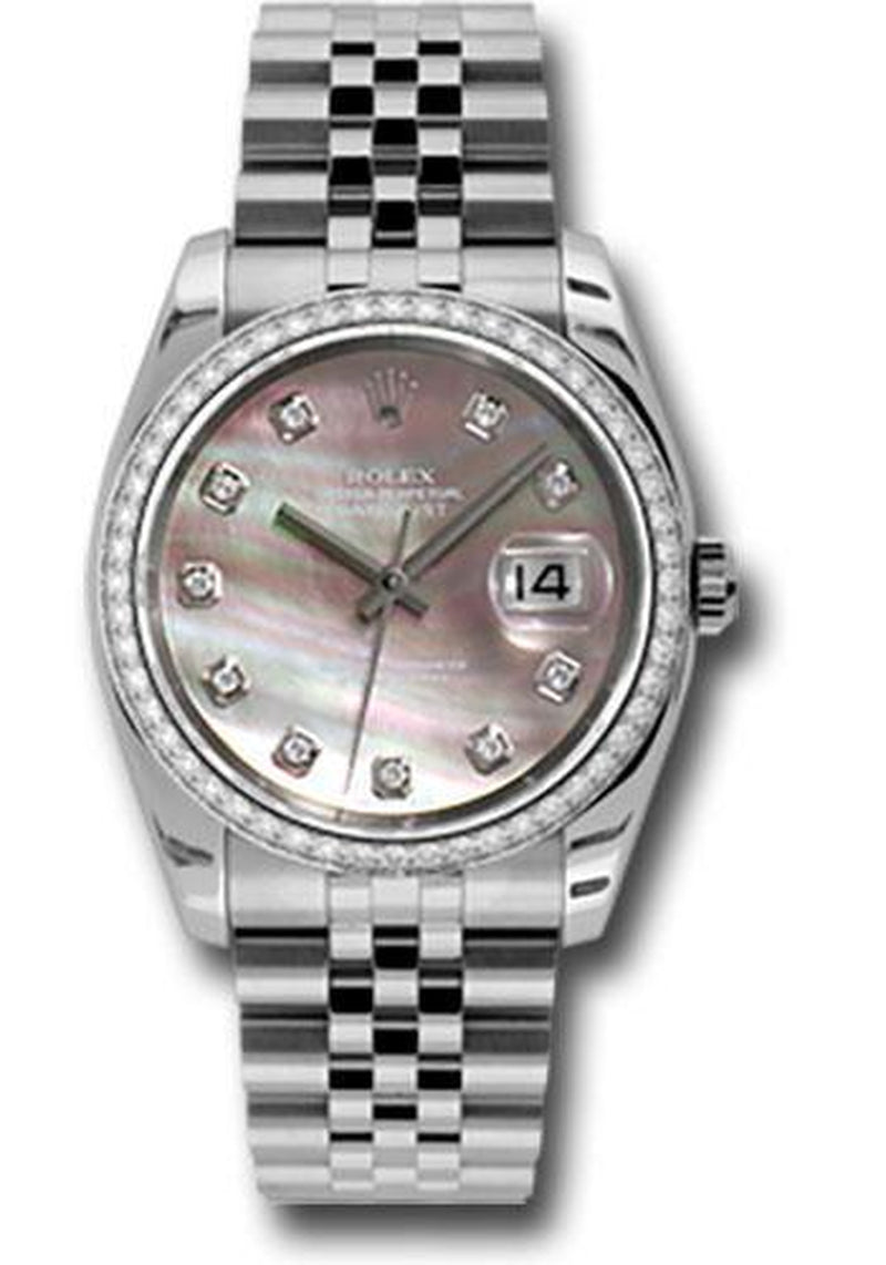 Rolex Datejust 36Mm Watch 116244 Dkmdj