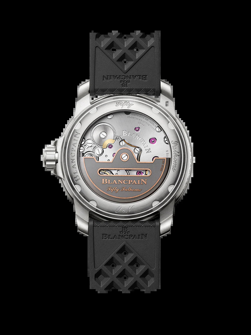 Unworn  Fifty Fathoms Automatique, Titanium, 42.3Mm, Ref# 5010-12B30-B64A, Box and Papers