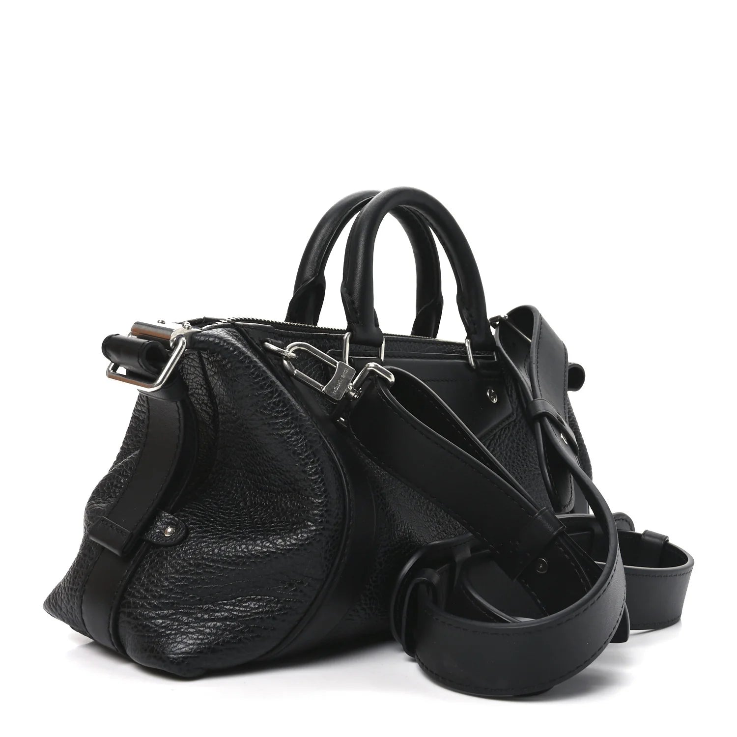 Pixel Lambskin LV Biker PM Black