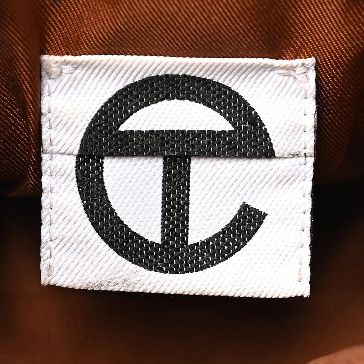 Vegan Leather Small Shopping Bag Tan