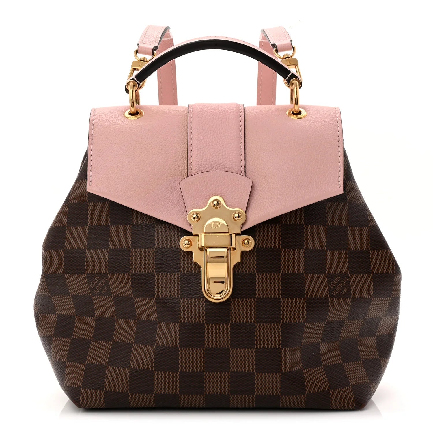 Damier Ebene Clapton Backpack Magnolia