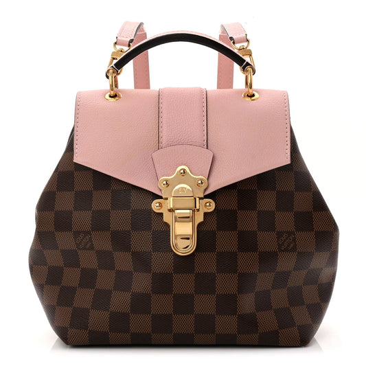 Damier Ebene Clapton Backpack Magnolia