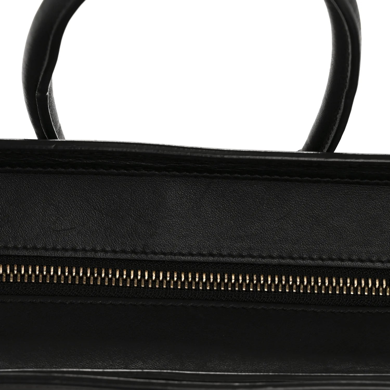 Smooth Calfskin Nano Luggage Black