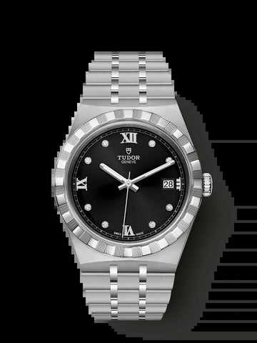Royal, Stainless Steel and Diamond-Set, 38Mm, Ref# M28500-0004