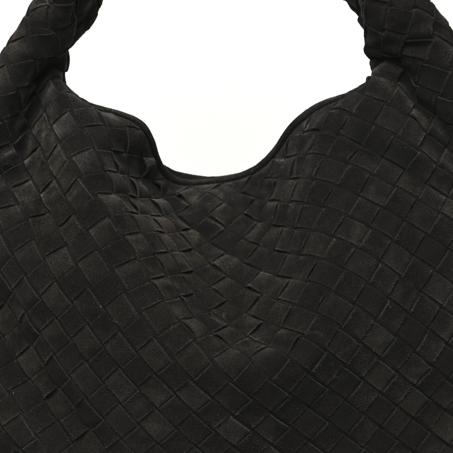 Suede Intrecciato Medium Hop Fondant