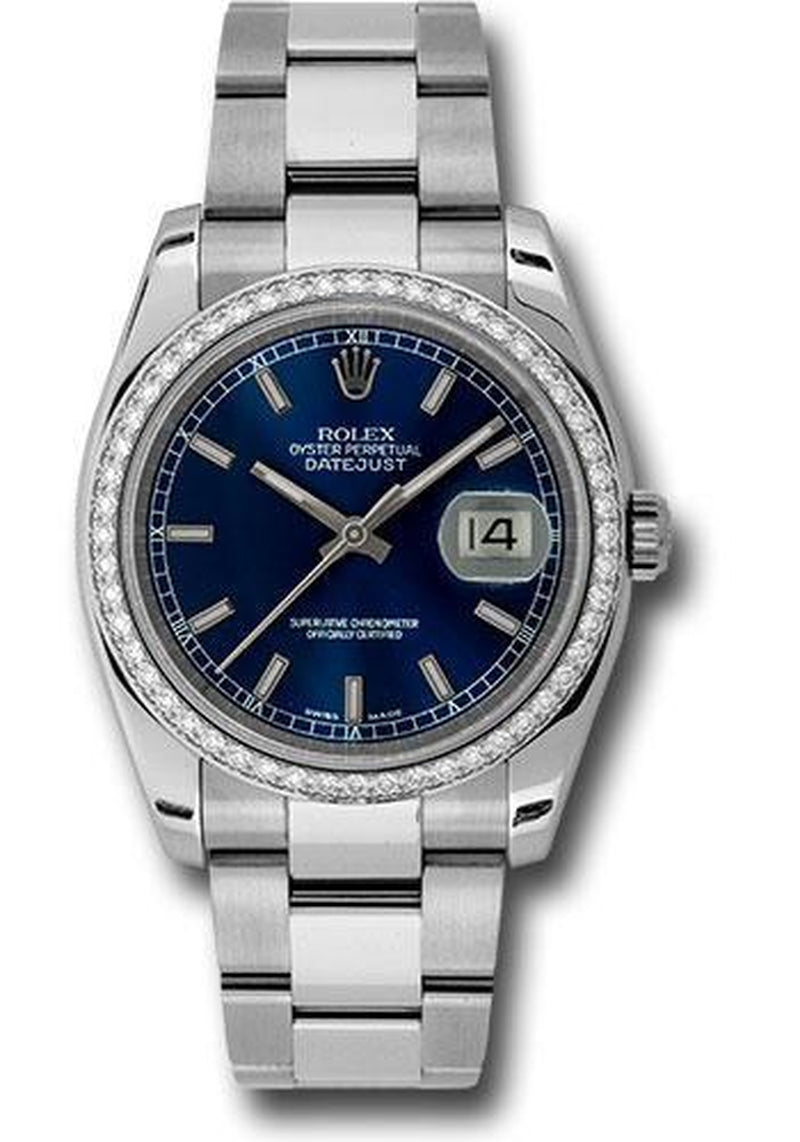 Rolex Oyster Perpetual Datejust 36 Watch 116244 Blio