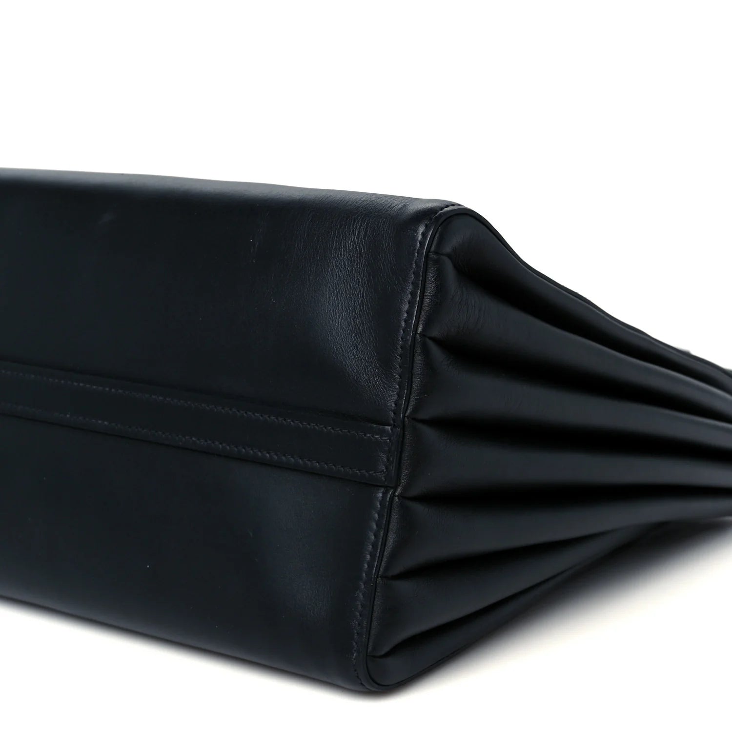 City Calfskin Medium Bibliothèque Tote Black