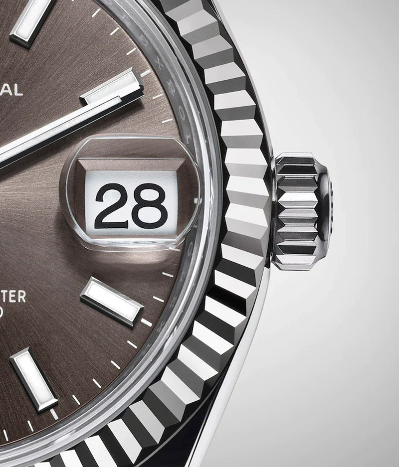 Datejust 31, Oystersteel and 18K White Gold, Ref# 278274-0016