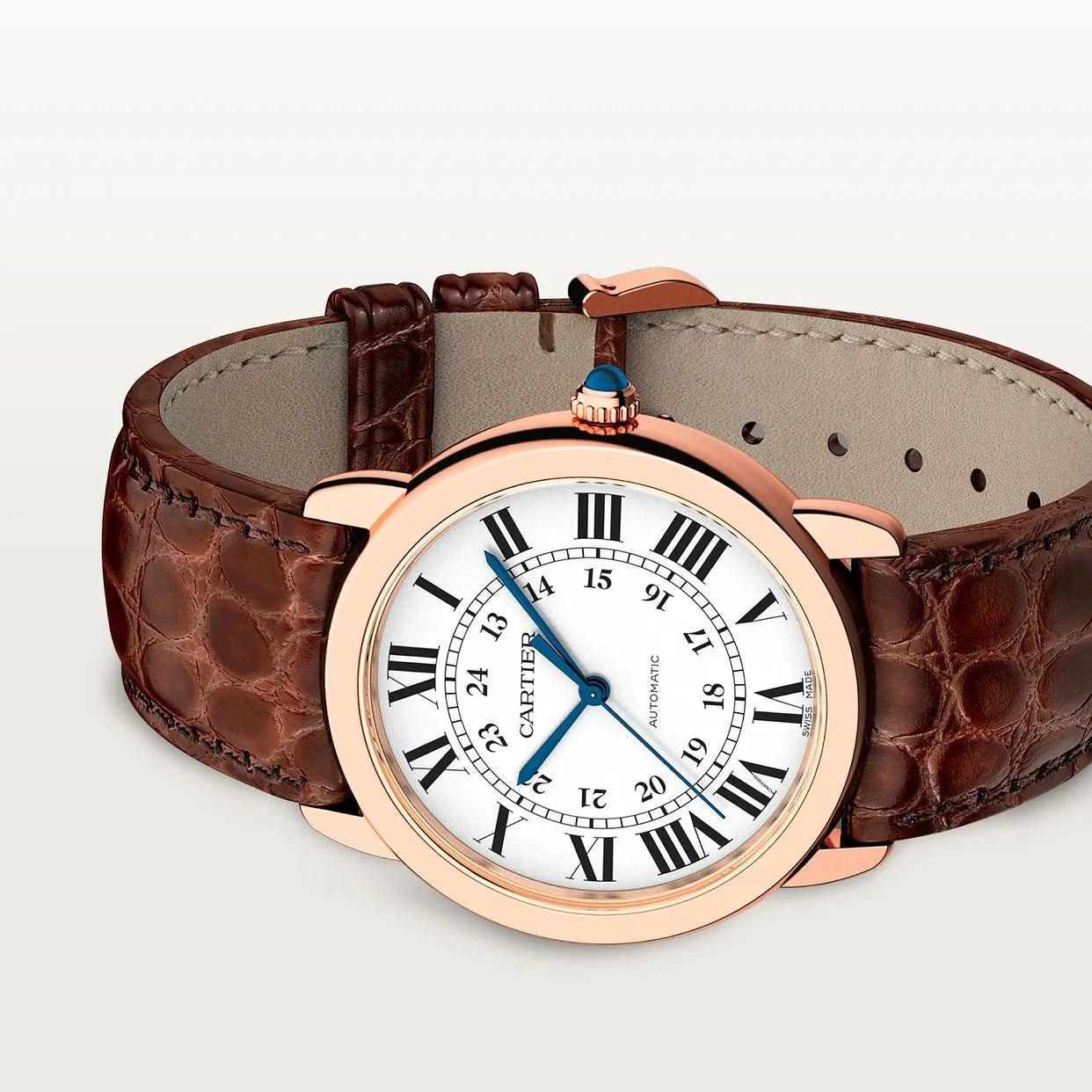 Unworn  Ronde Solo De , 18K Rose Gold, 36Mm, Ref# W2RN0008, Box and Papers