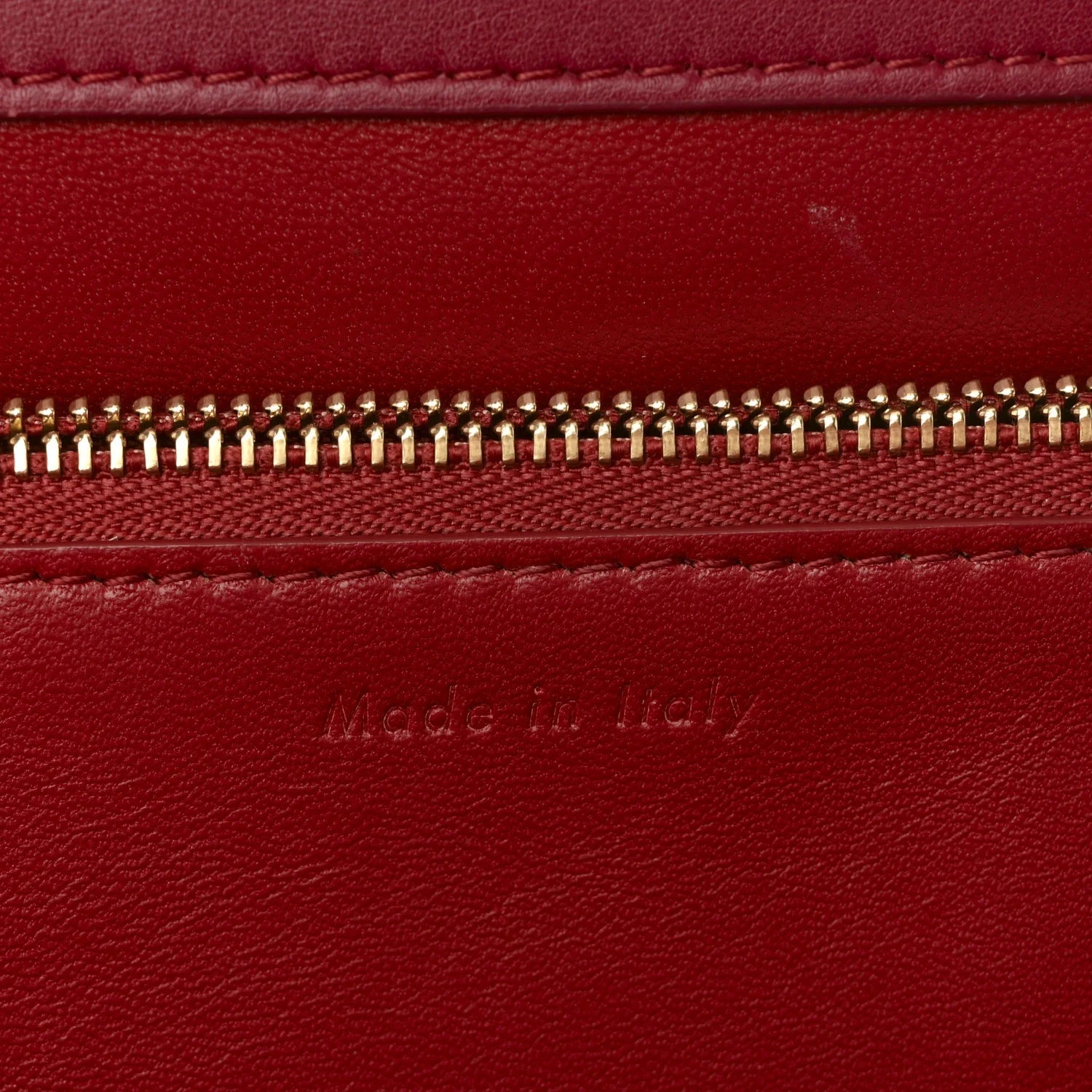 Patina Box Calfskin Medium Clasp Bag Scarlet