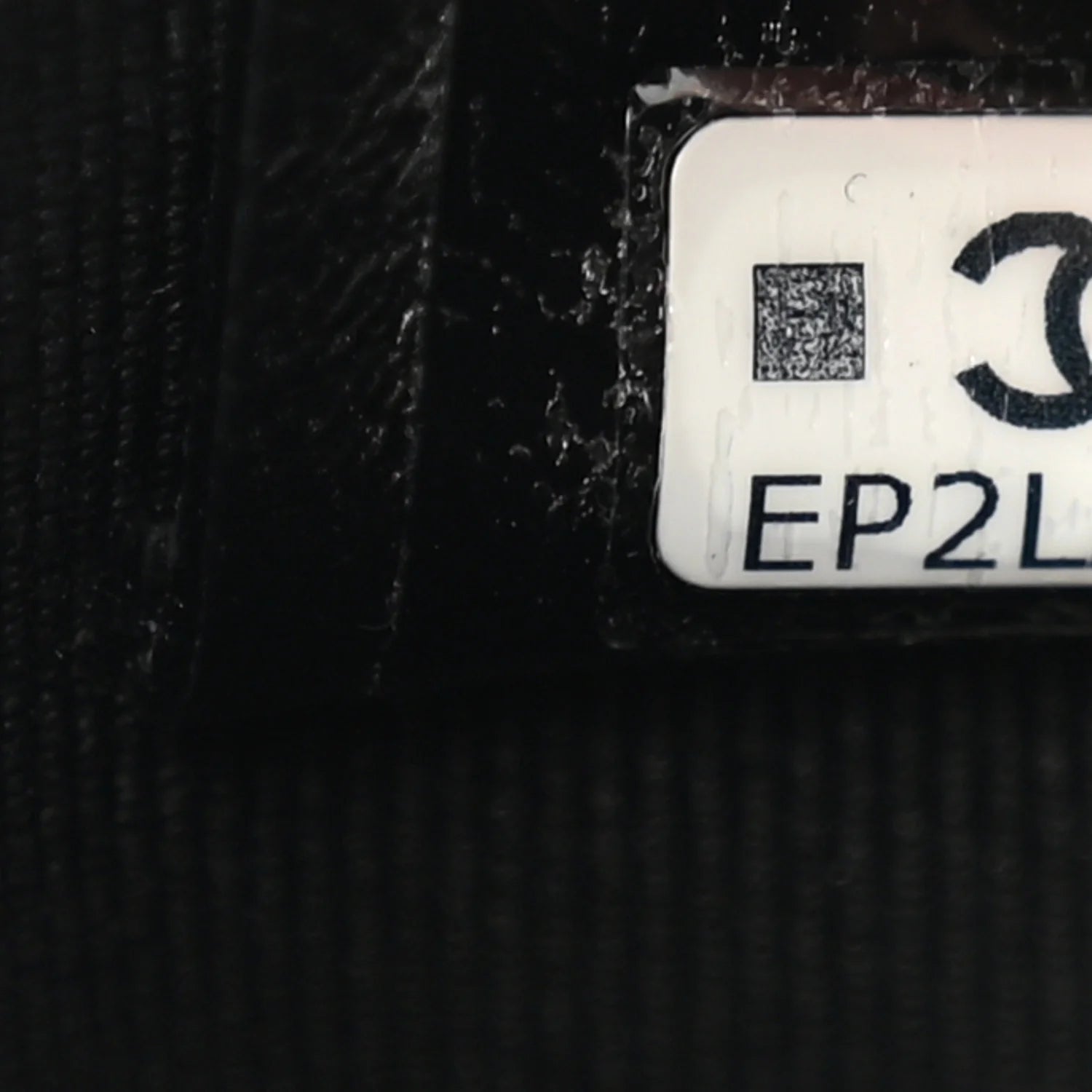 Tweed Quilted Mini Clutch with Chain Black White