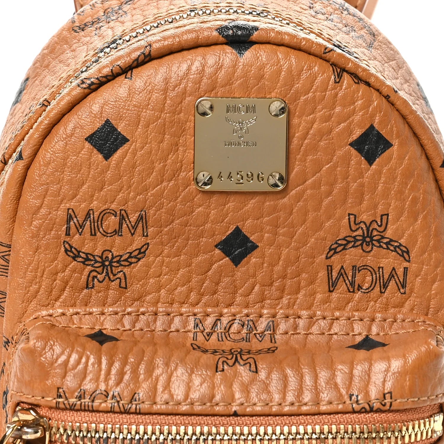 Visetos Side Stud X-Mini Stark Bebe Boo Backpack Cognac