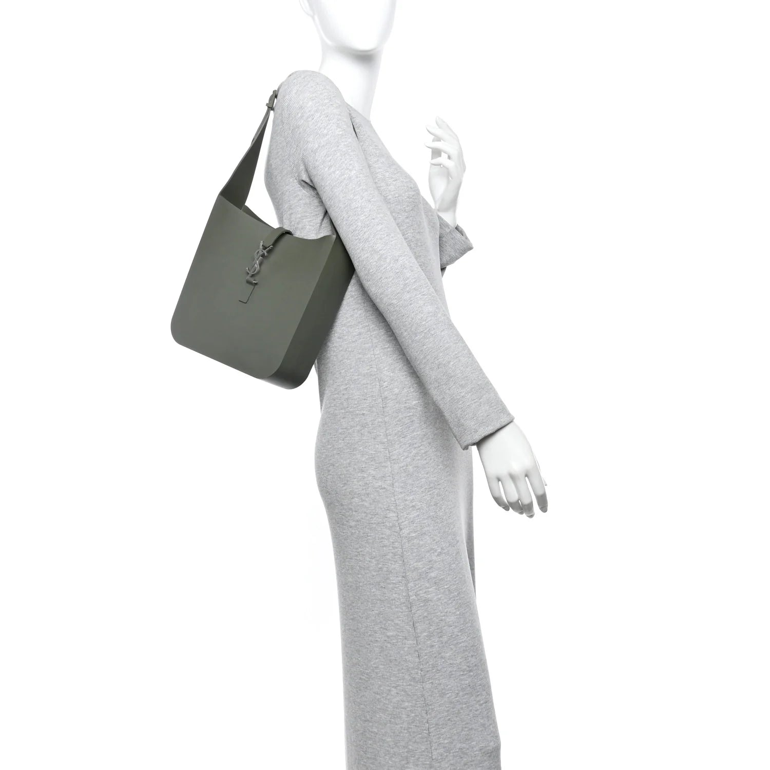 Soft Rubber Small Le 5 a 7 Hobo Burnt Olive