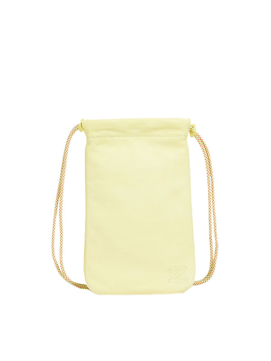 LOGO LEATHER POUCH CROSSBODY BAG