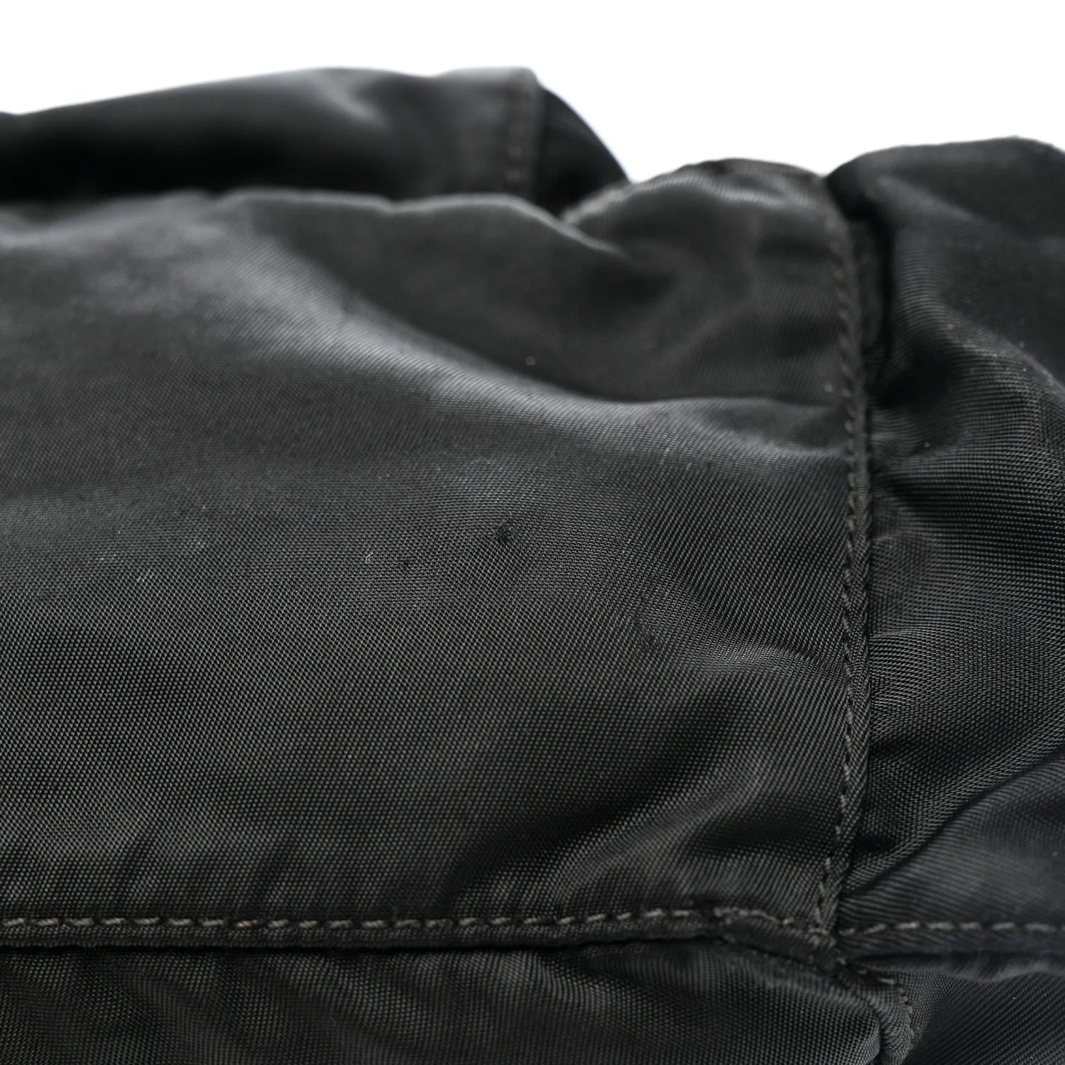 Tessuto Nylon Saffiano Small Vela Messenger Black