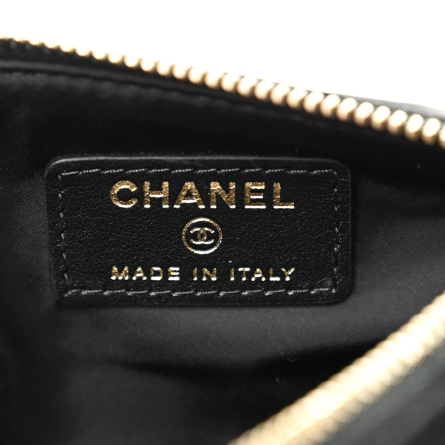 Velvet Effect Nylon Shiny Crumpled Calfskin Mini Quilted  25 Clutch with Chain Black