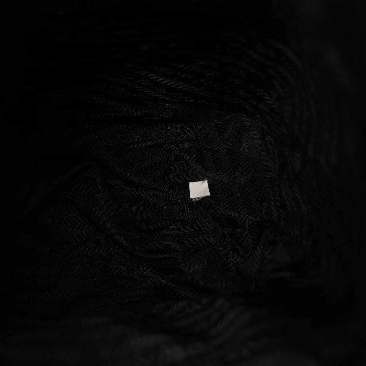 Nylon Vela Mini Cinch Backpack Black