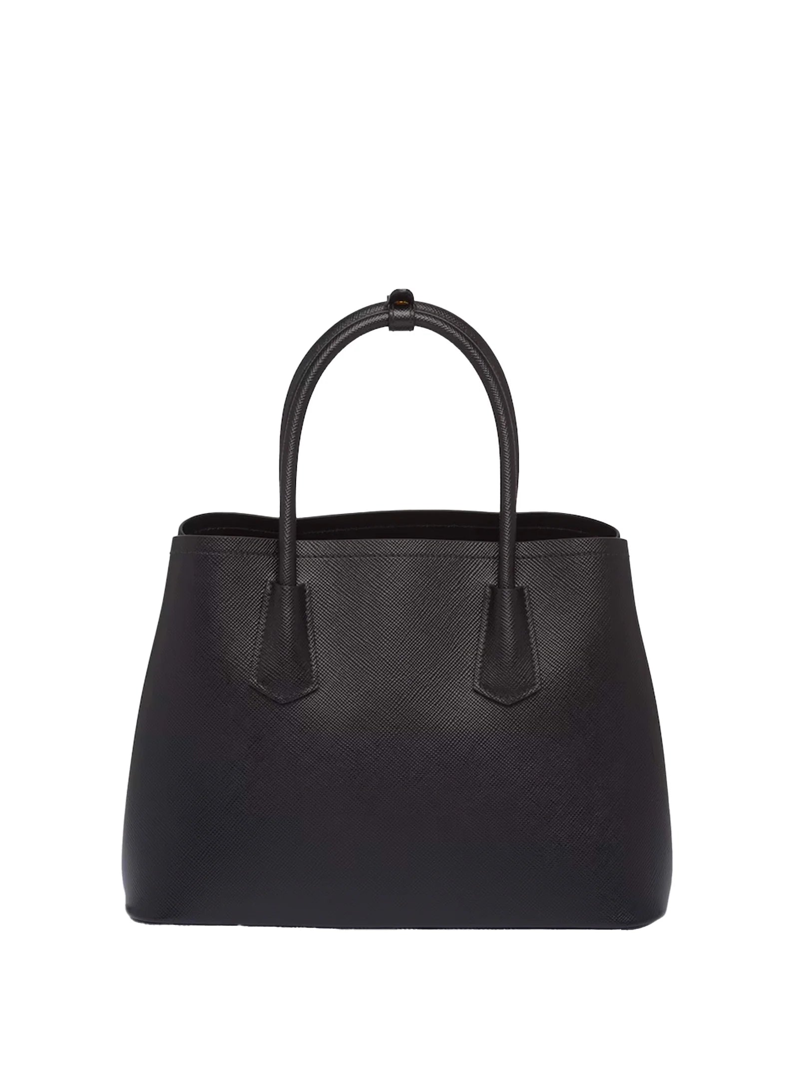 MEDIUM  DOUBLE SAFFIANO LEATHER BAG