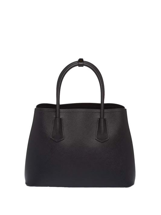 MEDIUM  DOUBLE SAFFIANO LEATHER BAG