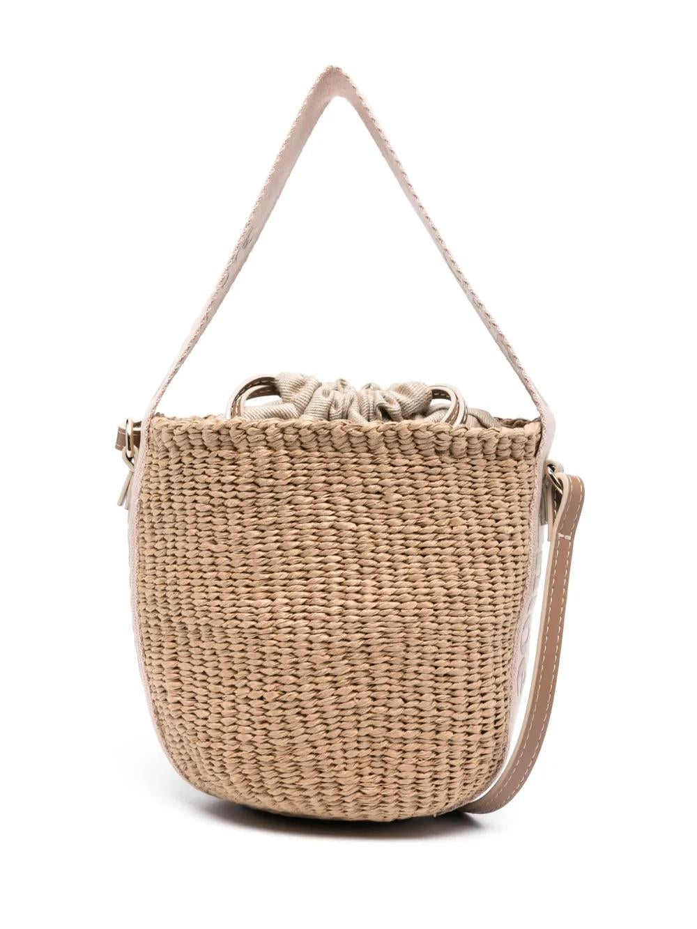 COMPACT WOODY BUCKET BAG