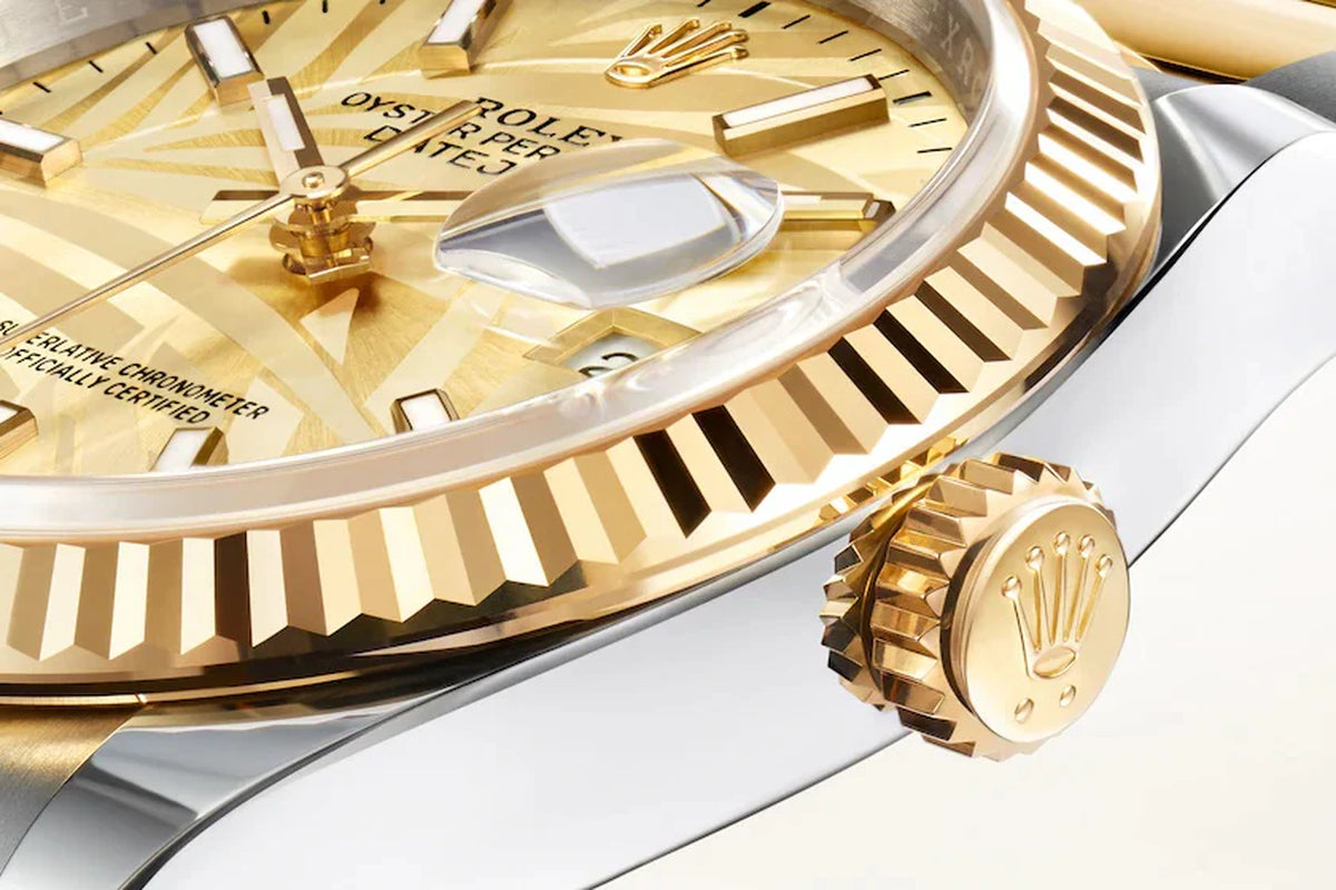 Datejust 36 Oystersteel and Yellow Gold Ref# 126233-0038