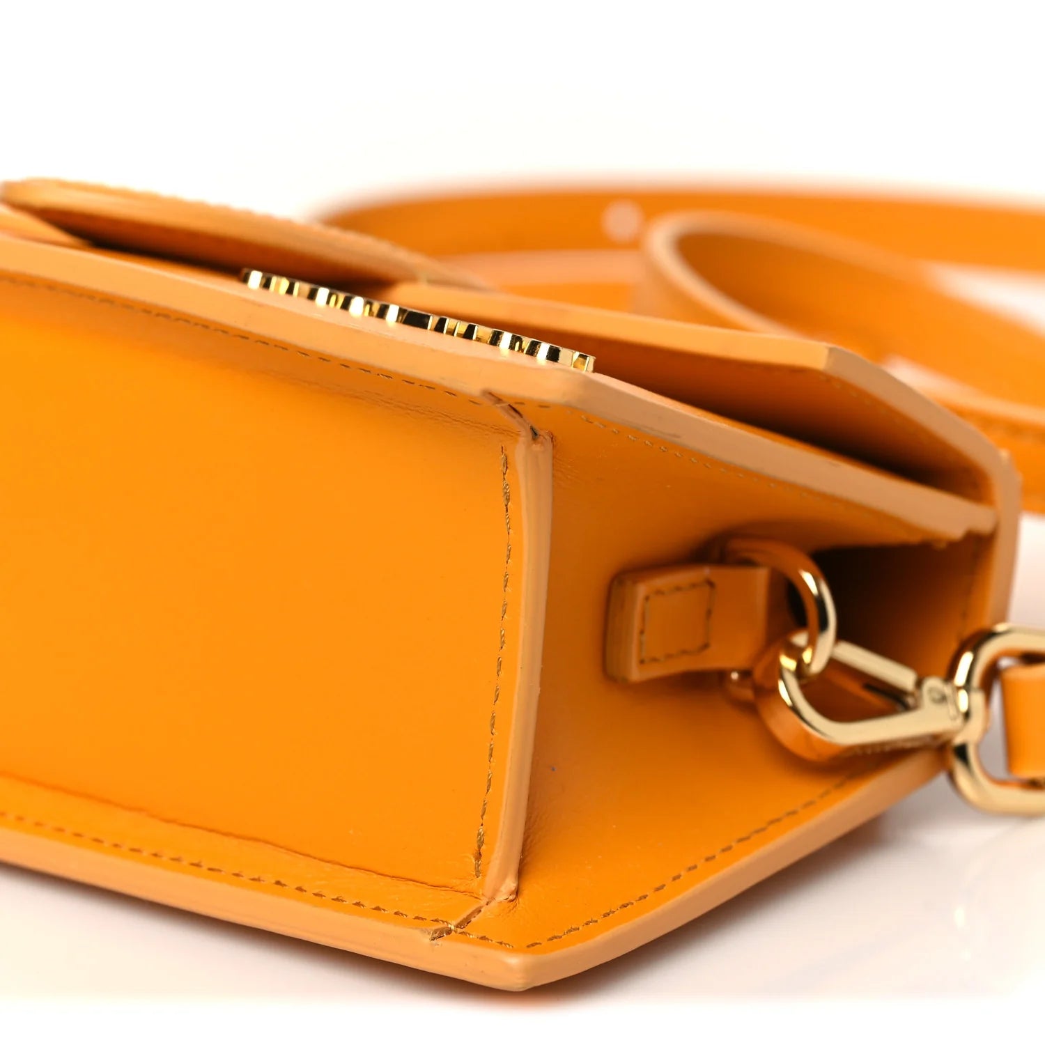 Smooth Calfskin Le Bambino Dark Orange